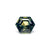 1.19ct 6.67x5.48x4.17mm Hexagon Step Cut Sapphire 27153-03