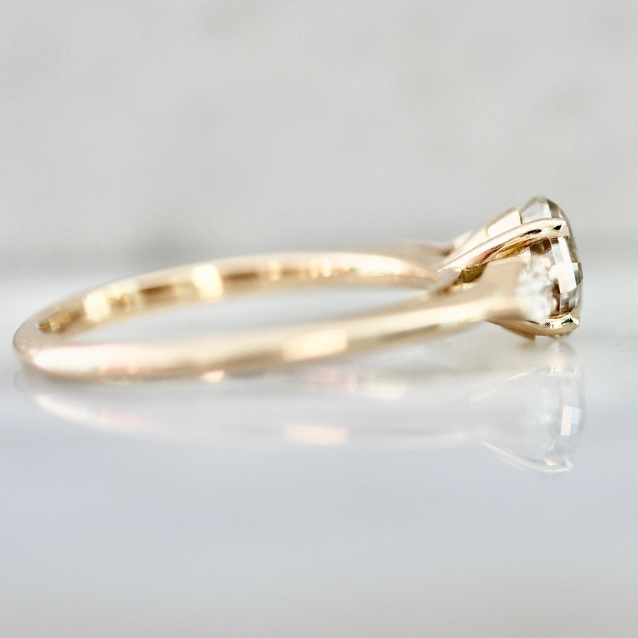 
            Catherine Champagne Asscher Cut Diamond Ring
