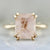 Invite Only Pink Emerald Cut Opalescent Sapphire Ring