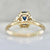 Lola Blue Cushion Cut Sapphire Ring