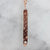 Orion Engraved Vertical Diamond Necklace in rose gold