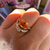 Spessartite Garnet Ring