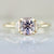 Thrill Joy Purple Cushion Cut Spinel Ring