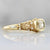 Bellis Cushion Cut Diamond Ring in Yellow Gold