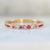 Funfetti Round Brilliant Cut Gemstone Medley Band