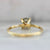 Stella Salt & Pepper Diamond Ring in Yellow Gold