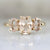 Oval the Moon Peach Morganite Ring