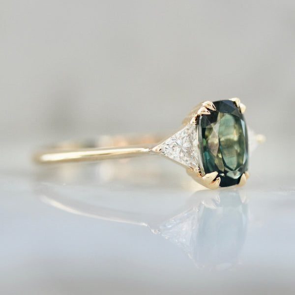 Aïda Green Ring - Diamonds 56