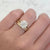 Celeste Minor Star Engraved Diamond Gold Band