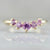Papillon Pink Opalescent Sapphire Band