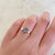 Aimee Kennedy Ring Current Ring Size 6.75 Cici Blue Sapphire & Diamond Ring
