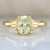 Larisa Lavins Ring Rockefeller Art Deco Oval Cut Ring