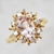 Ruta Reifen Ring Current Ring Size 6.5 Happy Heart Diamond & Morganite Ring