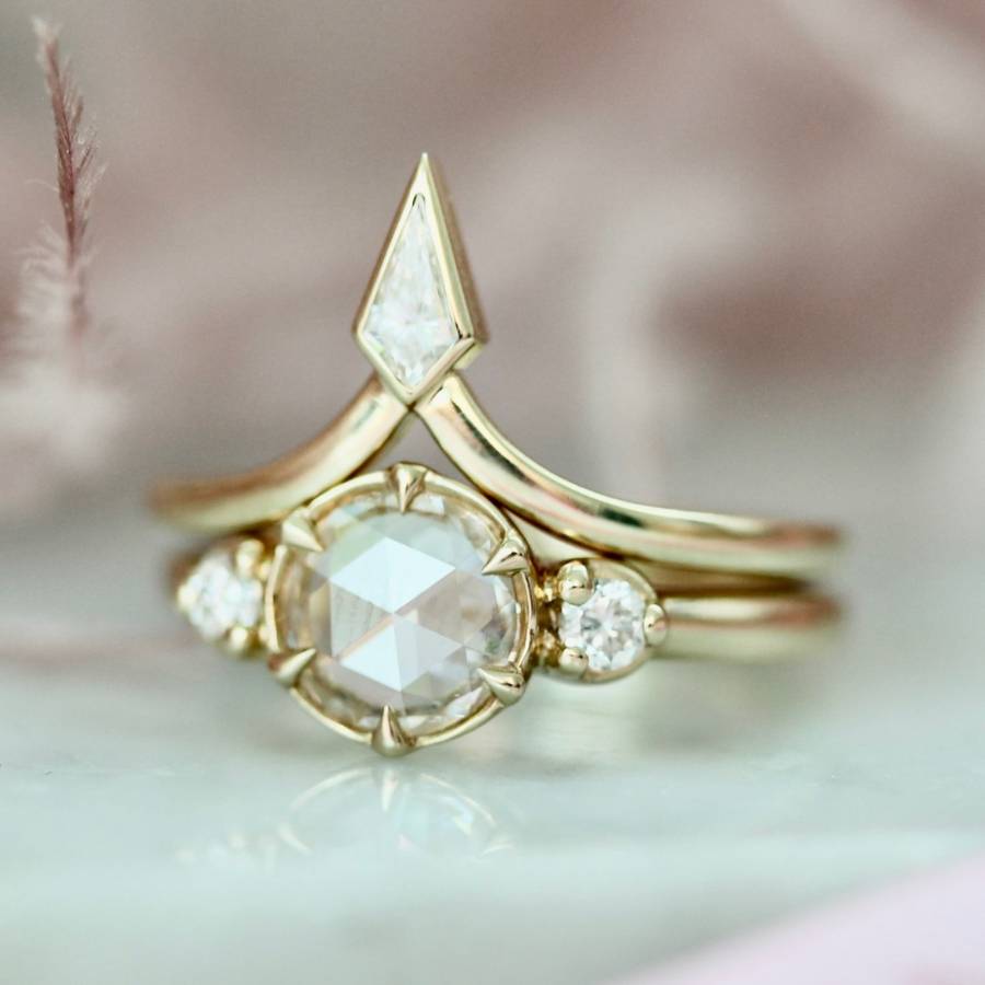Alternative Engagement Ring Stones You’ll Love: Champagne Diamonds, Salt & Pepper, and More Hidden Gems