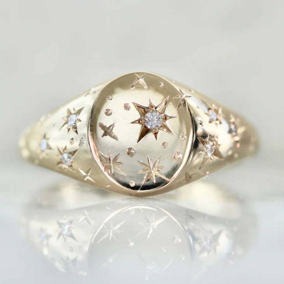 18 Star-Studded Celestial Rings