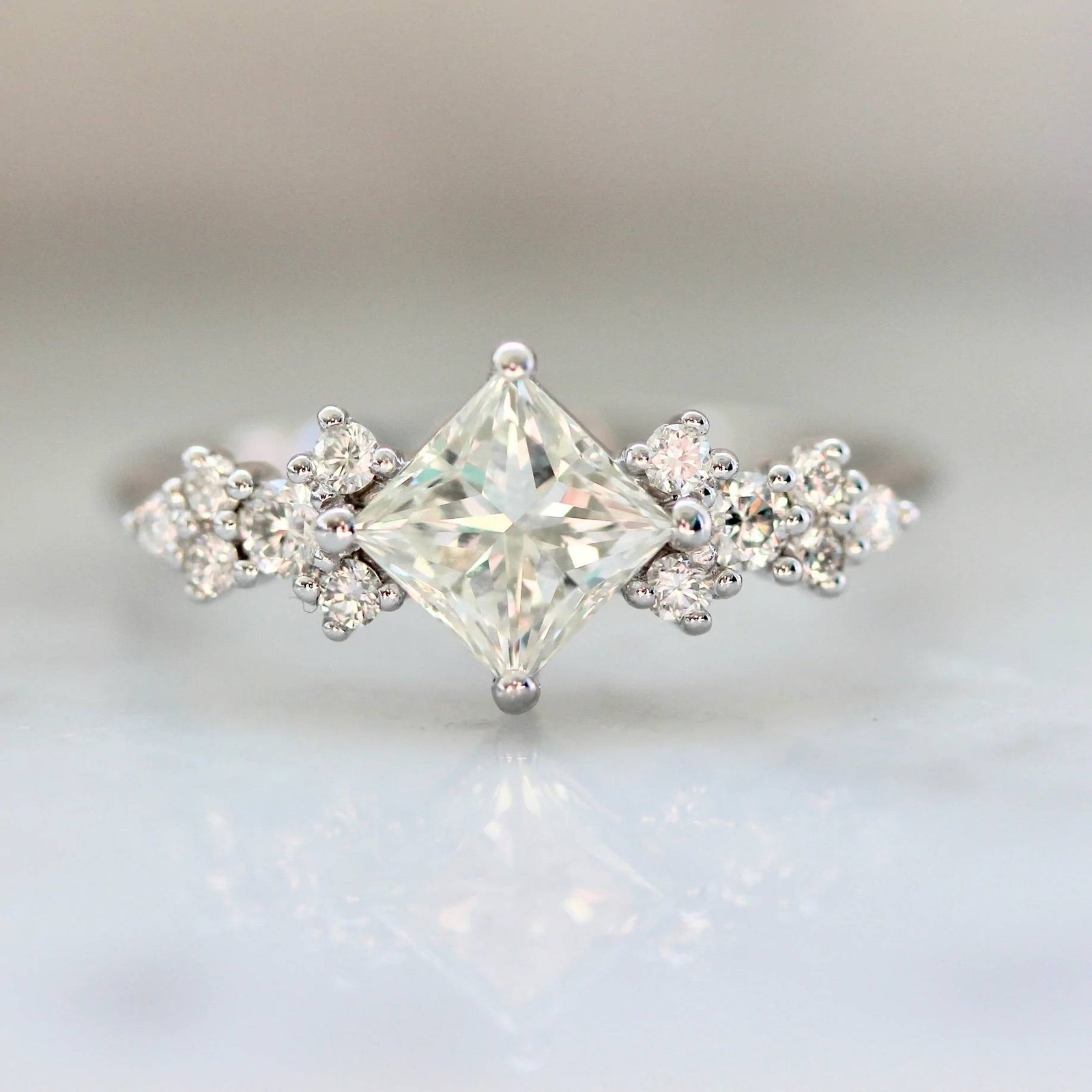 princess cut diamond ring
