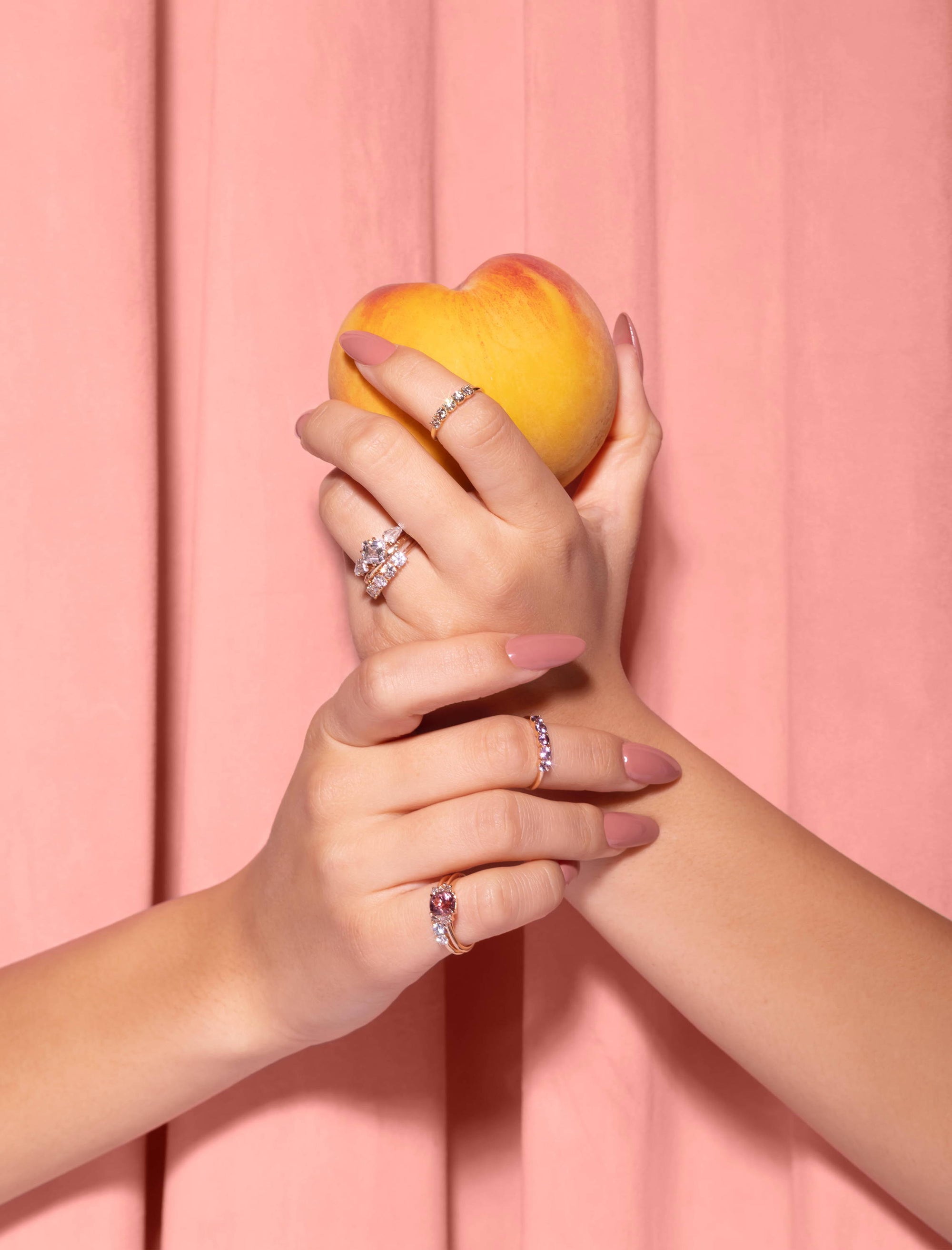 Peach Fuzz: Pantone's Color of The Year 2024 - Jewelry Edition