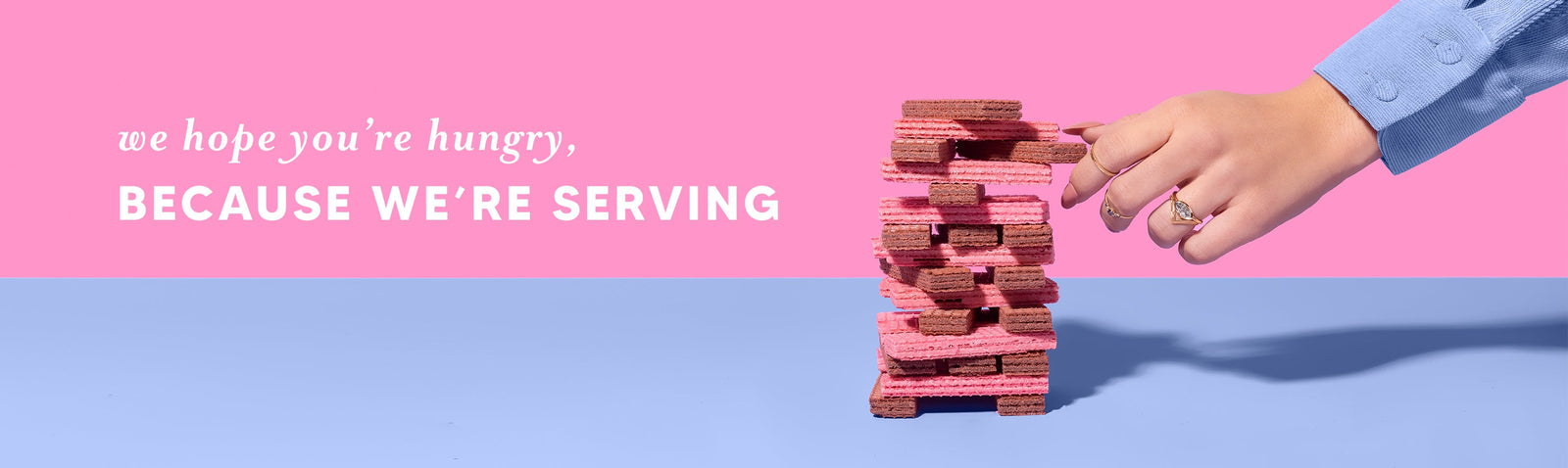 We hope you are hungry, because we're serving diamond rings