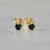 .20 Carats Total Round Cut Blue Spinel Earrings