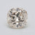 1.04ct Cushion Square Old Mine Cut VS1 C1
