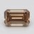4.02ct Emerald Stepcut Cut C4 (Fancy Brown)