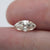 1.35ct Marquise Old Mine Cut C2 VS1