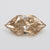2.65ct Hexagon Long Brilliant Cut C3 VS1