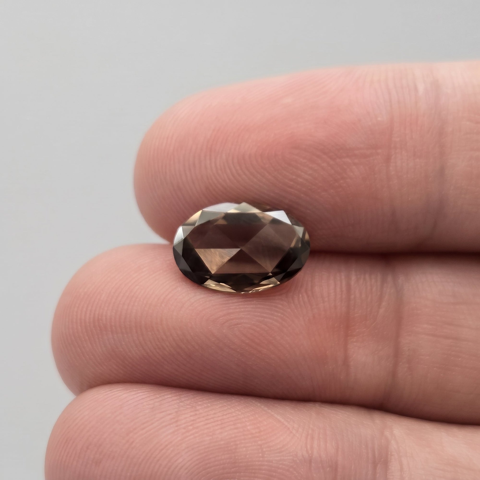 2.04ct Oval Rosecut Cut VS1 C5