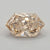 2.60ct Hexagon Long Brilliant Cut VVS2 C3