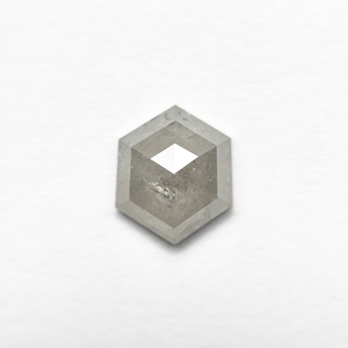 
            1.17ct 7.63x6.43x2.93mm Hexagon Rosecut 19046-01