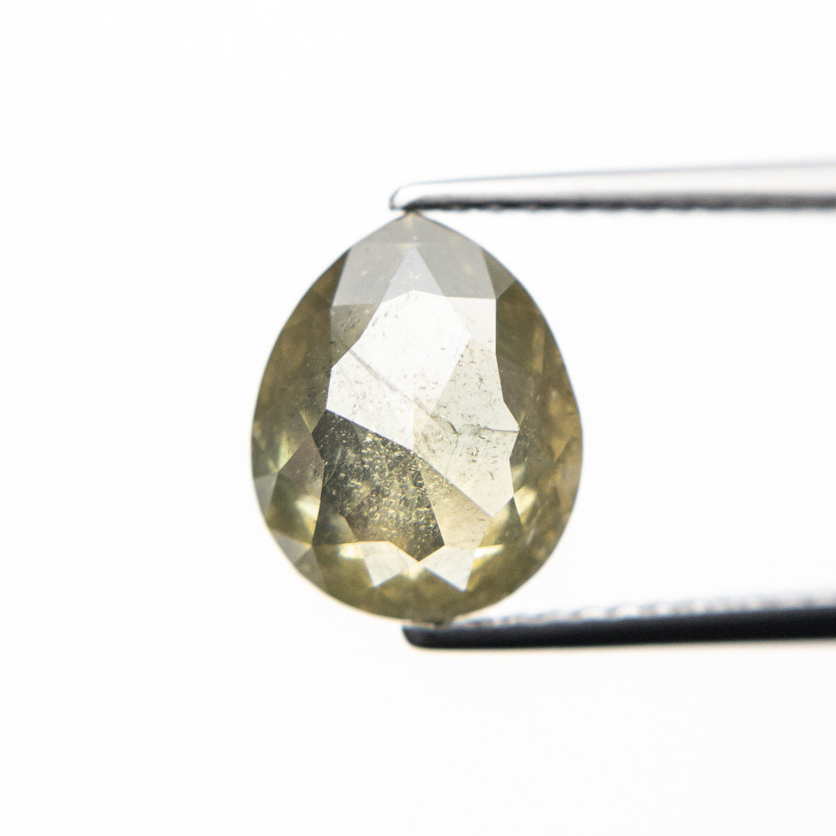 
            1.78ct 9.05x7.38x3.31mm Pear Rosecut 19048-08 - Misfit Diamonds