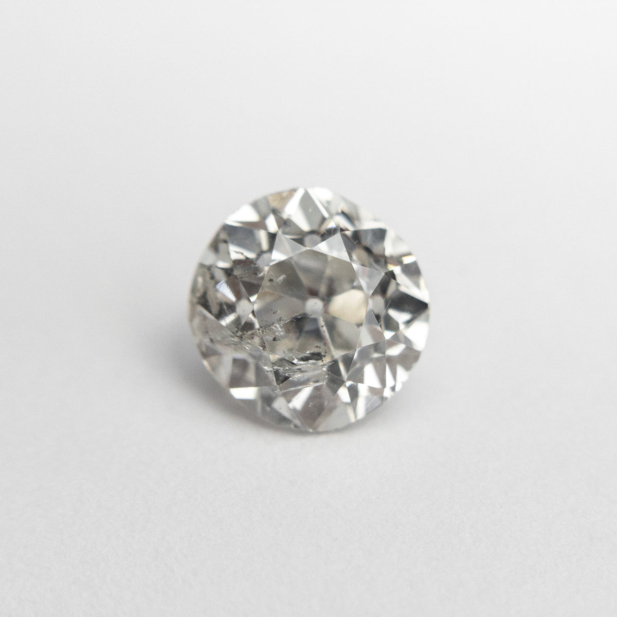 
            1.69ct I1 I 7.35x7.09x4.92mm I1 I Antique Old European Cut 19167-01 - Misfit Diamonds