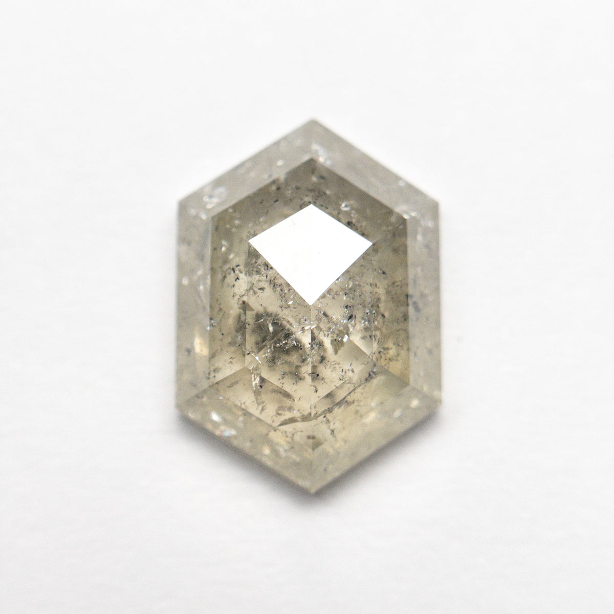 
            2.60ct 10.58x7.50x3.64mm Hexagon Rosecut 19606-09