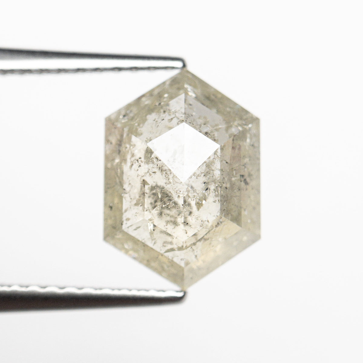 
            2.60ct 10.58x7.50x3.64mm Hexagon Rosecut 19606-09