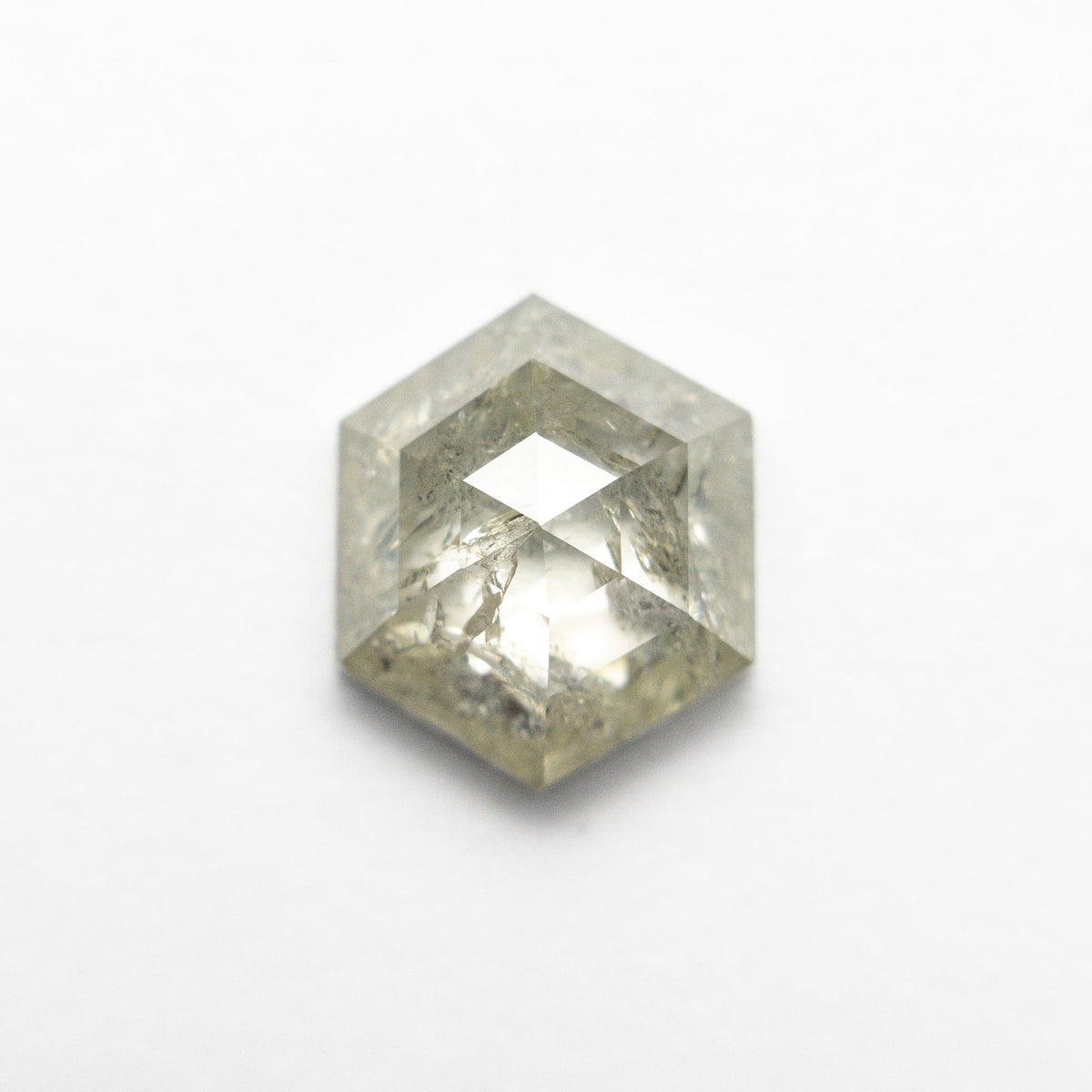 
            2.49ct 9.39x7.93x3.92mm Hexagon Rosecut 19606-21