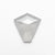 1.59ct 9.65x9.34x2.64mm Shield Rosecut 19617-30
