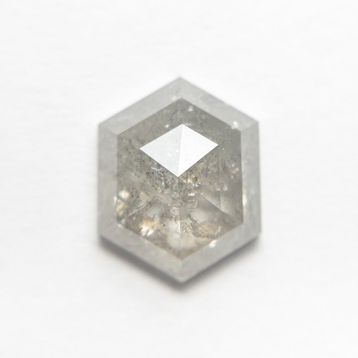 
            3.26ct 10.86x8.67x4.37mm Hexagon Rosecut 19619-02