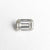 0.52ct 5.68x3.68x2.28mm SI2 Fancy Grey Cut Corner Rectangle Step Cut 19923-27