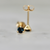 .20 Carats Total Round Cut Blue Spinel Earrings
