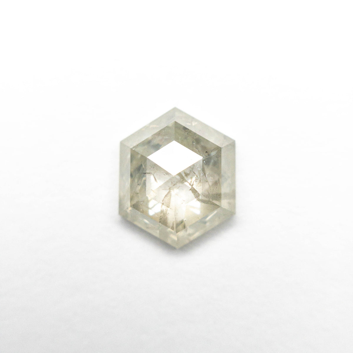 
            1.36ct 7.76x6.39x3.21mm Hexagon Rosecut 20018-04