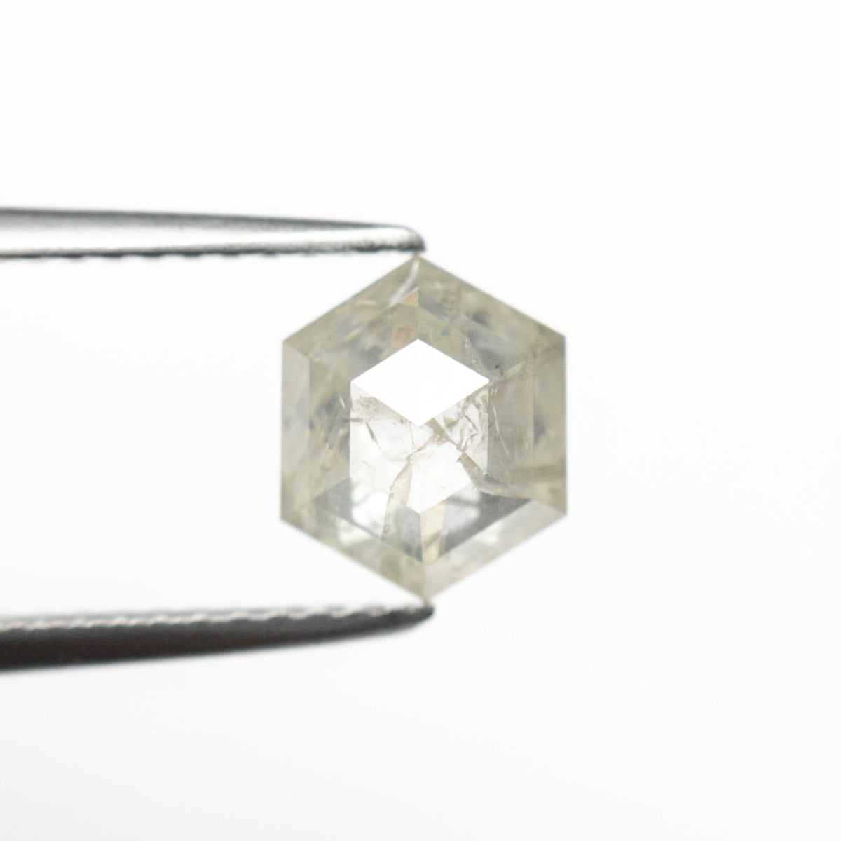 
            1.36ct 7.76x6.39x3.21mm Hexagon Rosecut 20018-04