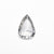 0.59ct 7.62x5.19x1.78mm SI2 G Pear Rosecut 20027-21