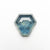 1.85ct 7.28x7.70x3.45mm Shield Rosecut Sapphire 21603-19