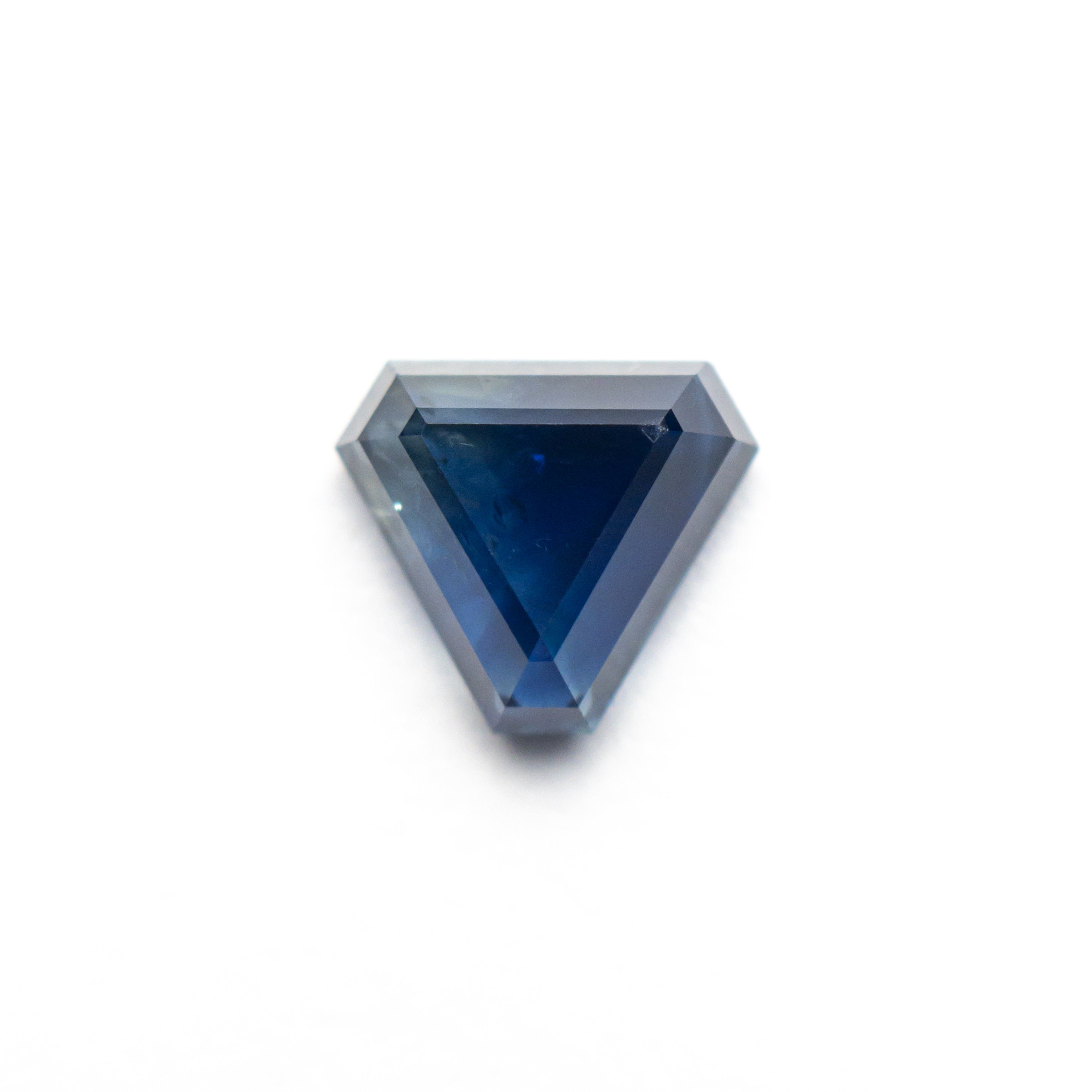 1.36ct 6.31x7.17x3.08mm Cut Corner Triangle Portrait Cut Sapphire