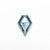 0.66ct 7.91x5.59x1.86mm Shield Rosecut Sapphire 22266-32