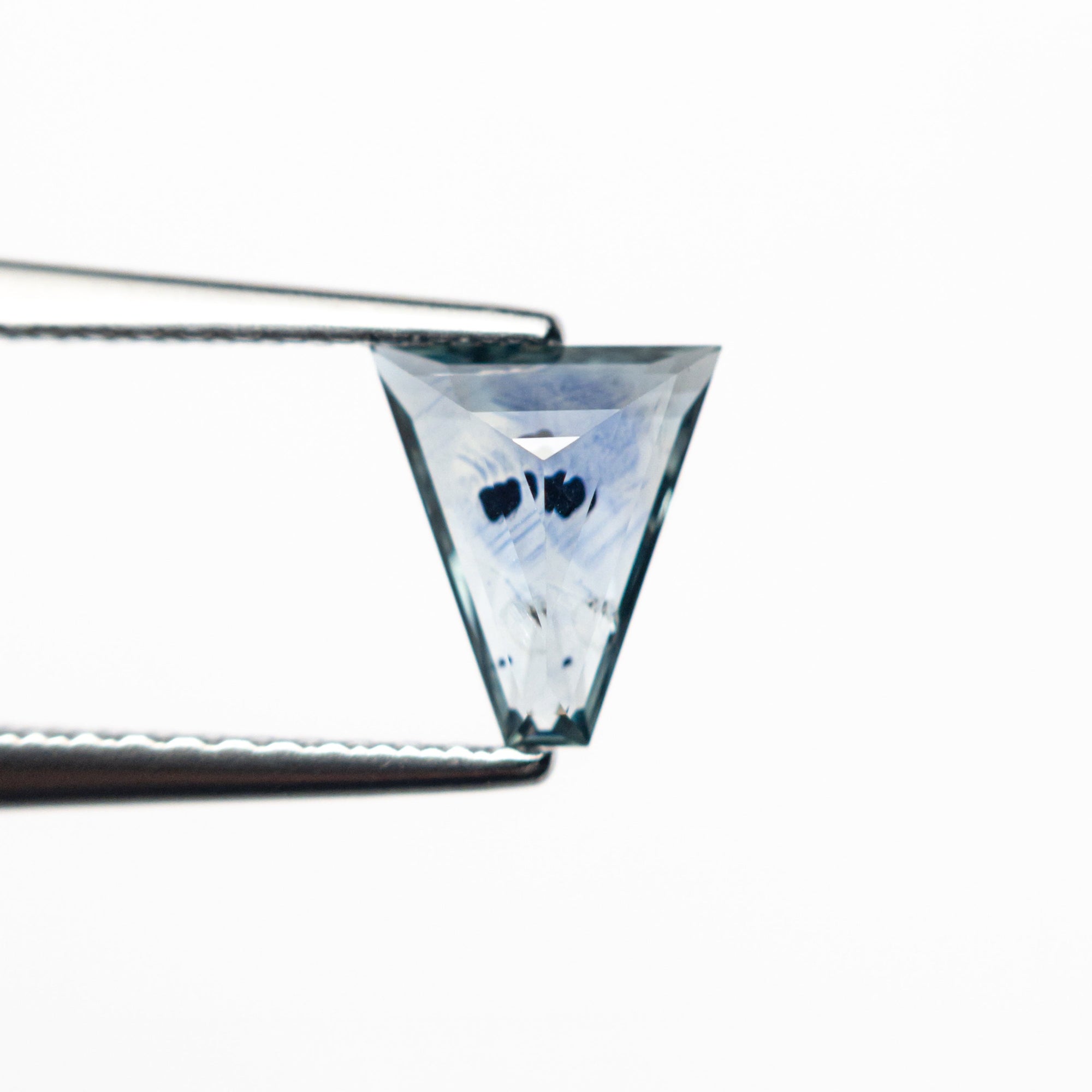 0.81ct 6.98x6.15x2.65mm Shield Rosecut Sapphire 22266-33