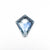 1.21ct 8.40x7.48x2.93mm Shield Rosecut Sapphire 22266-37