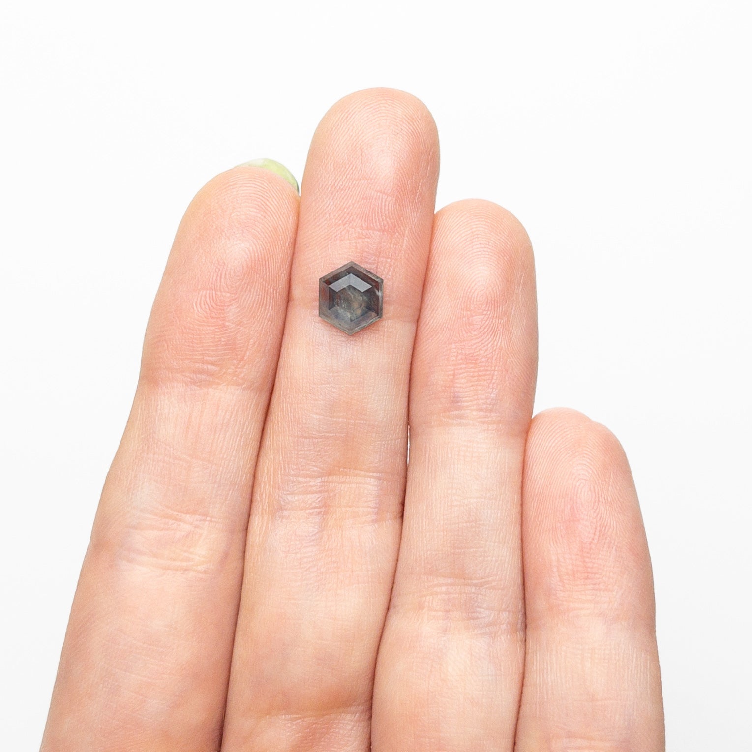 1.49ct 7.44x6.42x3.07mm Hexagon Portrait Cut Sapphire 22266-38