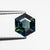 1.78ct 7.82x6.60x4.45mm Hexagon Step Cut Sapphire 22314-06