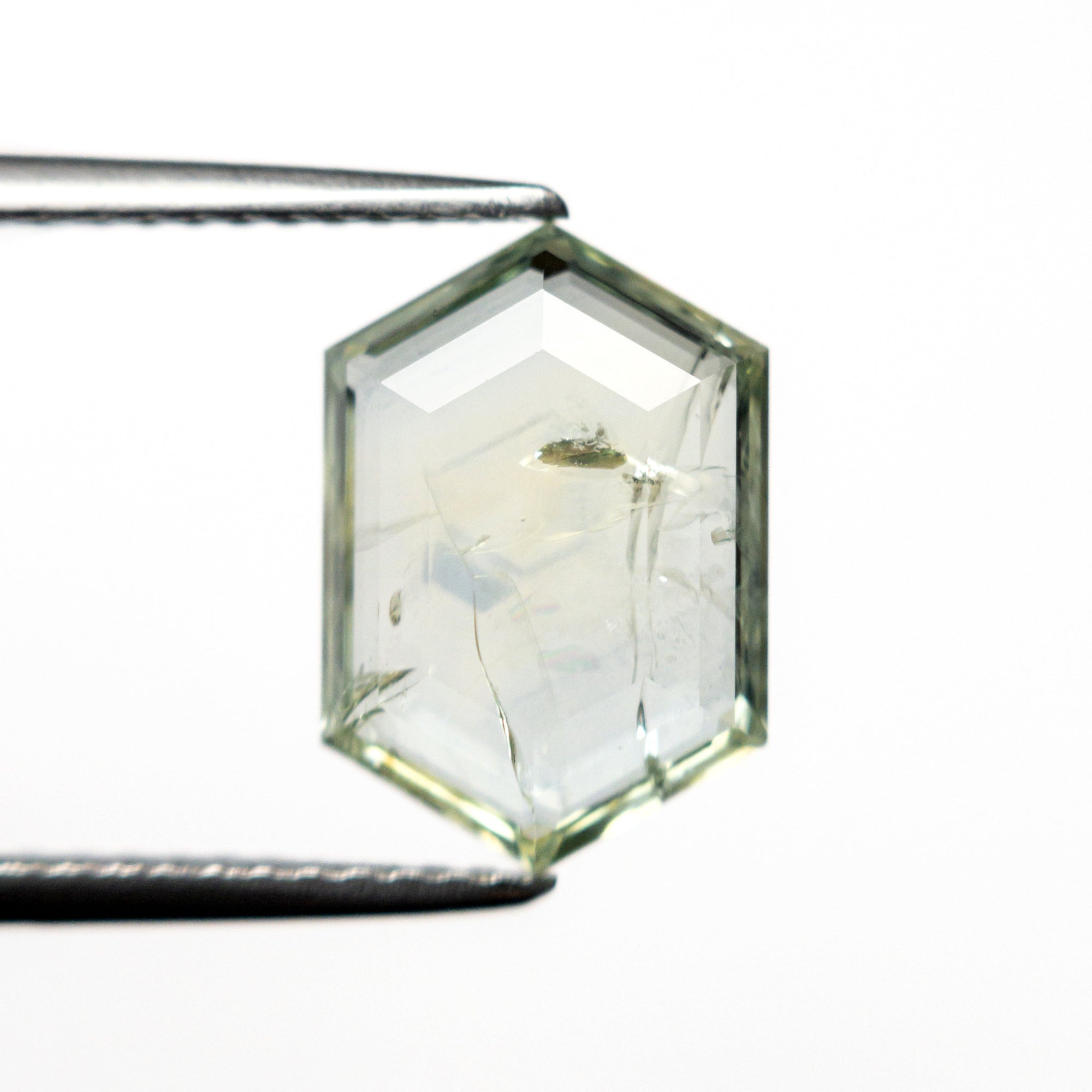 3.24ct 11.77x8.12x2.79mm Hexagon Step Cut Sapphire 22434-118